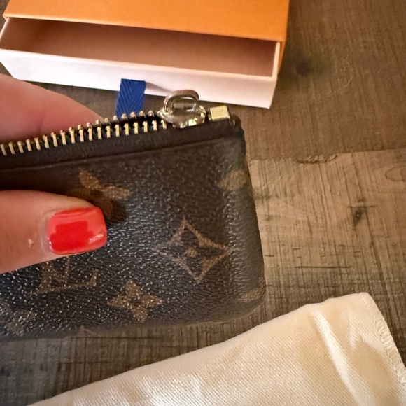 Louis Vuitton Brown Monogram Coin Pouch - Picture 8 of 9